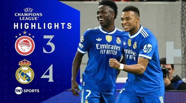 ویدیو| خلاصه بازی المپیاکوس ۳ - رئال مادرید ۴