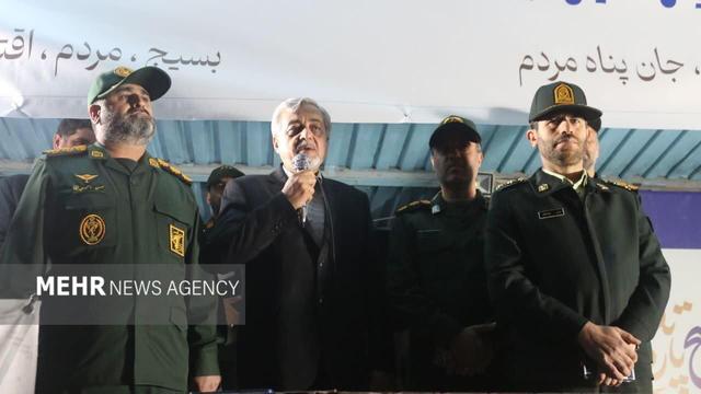 میر غضنفری: بسیج در صف مقدم خدمت‌ رسانی به مردم است