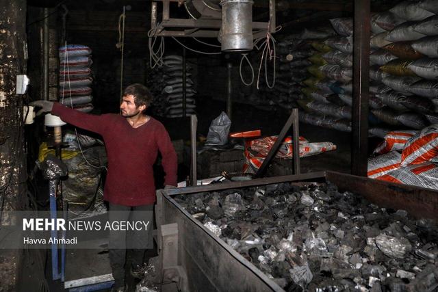 کارگاه غیرمجاز تولید زغال در گتوند پلمب شد