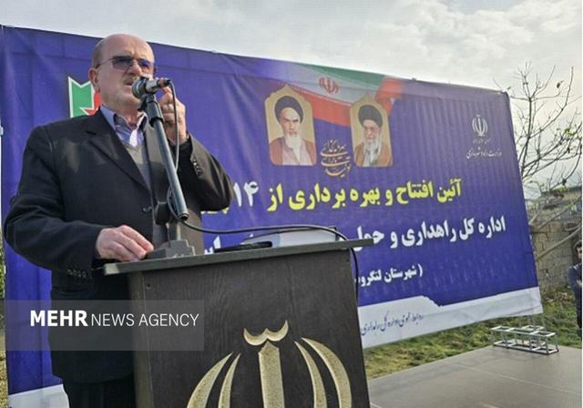 لاهوتی: بیش از ۲ هزار میلیارد تومان پروژه راه در لنگرود اجرا می شود
