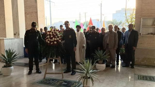 آئین تجدید میثاق با شهدا در گناوه برگزار شد