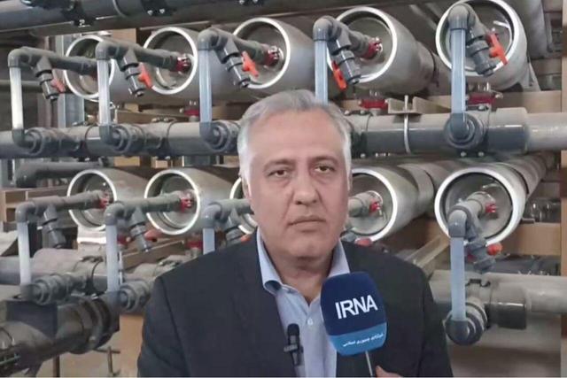 پیشرفت۹۲درصدی پروژه ملی تصفیه آب فاضلاب پالایشگاه تهران + فیلم