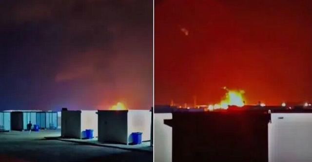 حمله پهپادی به میدان گازی کورمور در سلیمانیه/توقف کامل انتقال گاز به نیروگاه‌های برق+ فیلم