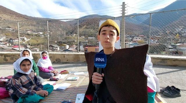 فیلم | کلاس درس در دل طبیعت