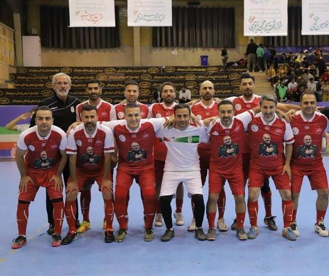 نایب قهرمانی پیشکسوتان پرسپولیس در جام شهدای اقتدار