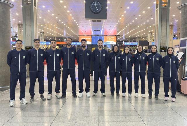 تیم ملی اسکیت اینلاین فری استایل برای حضور در مسابقات قهرمانی جهان به سنگاپور سفر کرد