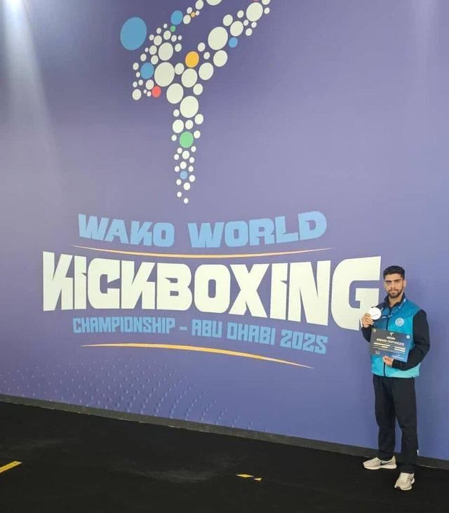 ورزشکار بمی مقام سوم کیک‌بوکسینگ جهان را کسب کرد