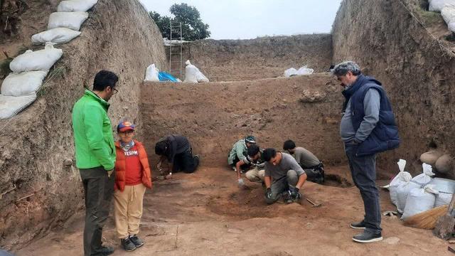 شکفتن دانه برنج ۳۰۰۰ ساله از کاوش لایه نگاری محوطه باستانی قلعهکِش آمل