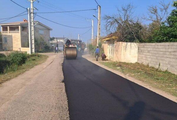 مقیمی: ۱۳ پروژه عمرانی آسفالت معابر روستایی در شفت اجرا می شود