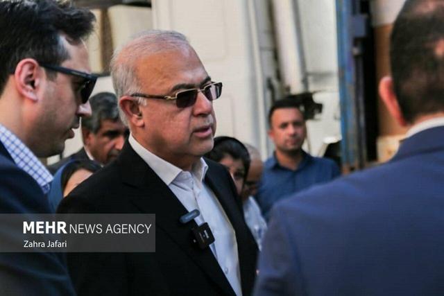 ورود استاندار هرمزگان به بشاگرد با استقبال مردم