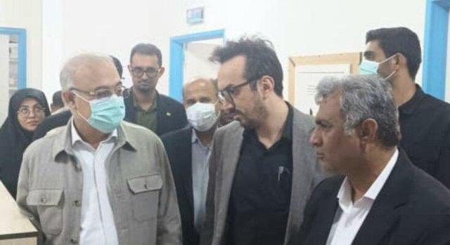 استاندار هرمزگان از بیمارستان حضرت بقیه‌الله سردشت بشاگرد بازدید کرد