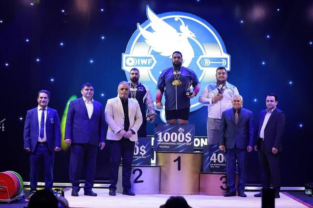 وزنه‌برداری ایران قهرمان جام بین‌المللی فجر شد