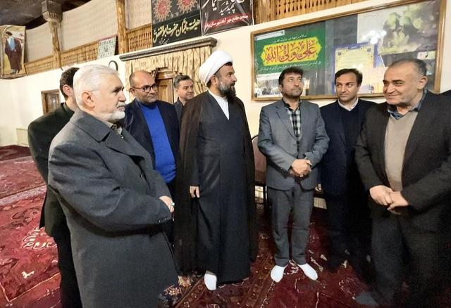 بازدید قائممقام وزیر و معاون میراثفرهنگی کشور از مسجد تاریخی مهرآباد بناب