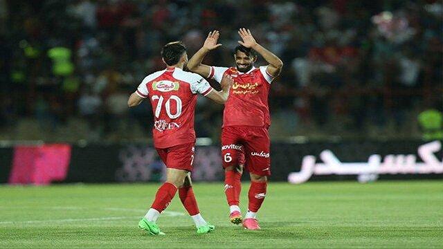 شمس آذر قزوین ۰ - ۰ پرسپولیس / نبرد حساس سرخ‌ها برای صدرنشینی