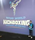ورزشکار بمی مقام سوم کیک‌بوکسینگ جهان را کسب کرد