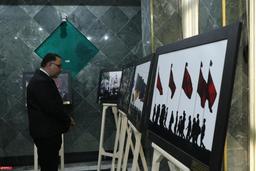 نمایشگاه عکس هجدهمین سوگوراه بینالمللی مهر محرم در سمنان گشایش یافت