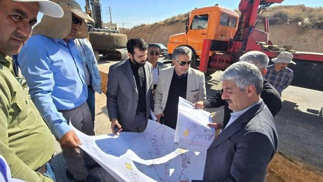 بازدید میدانی نجابت از طرحهای شرکت آب و فاضلاب شیراز