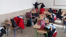 برگزاری رزمایش ایمنی و زلزله در مدارس استان سمنان