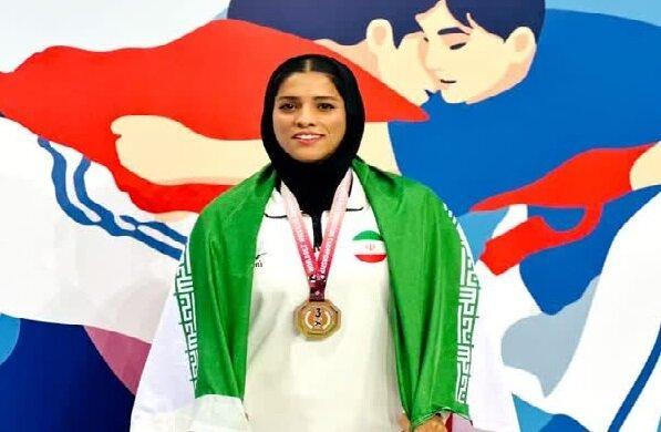 بانوی کشتی آلیش قم بر سکوی سوم رقابتهای قهرمانی جهان ایستاد
