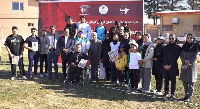 مسابقات تیراندازی با کمان استان کرمان پایان یافت