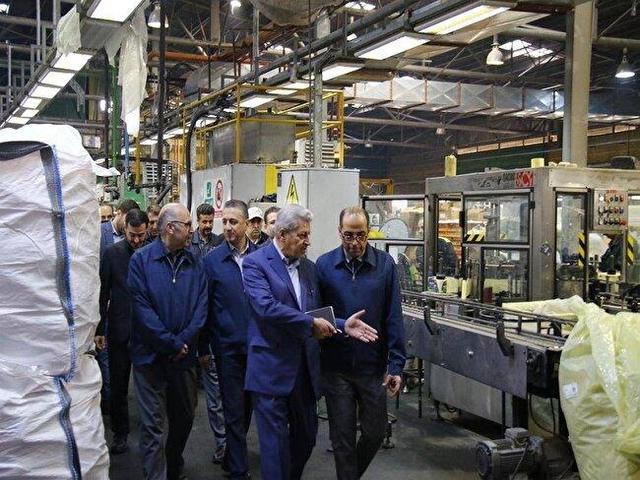 بازدید مدیرعامل ایرانول از مجتمع ظرف‌سازی و پالایشگاه روغن‌سازی تهران
