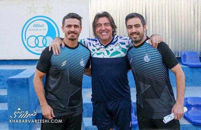 رقابت دو ستاره استقلال زیر نظر وریا غفوری و خسرو حیدری