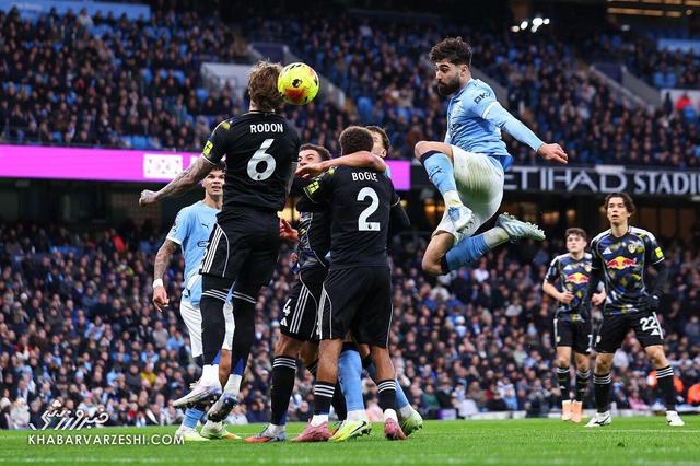 منچسترسیتی ۳ - لیدز ۲/ پیروزی دیوانه‌وار سیتیزن‌ها در خانه!