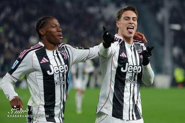 ویدیو| خلاصه بازی یوونتوس ۲ - کالیاری ۱/ دبل ستاره ترک