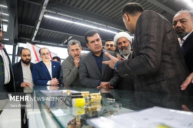 بازدید معاون علمی و فناوری رئیسجمهور از پارک علم و فناوری مشهد