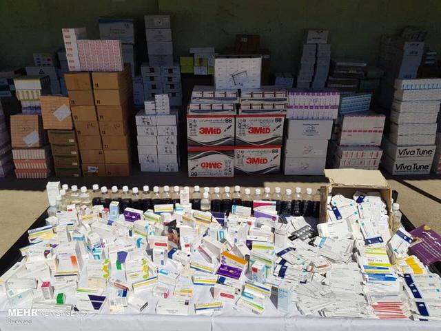 عتباتی: ۴۵ هزار عدد انواع داروی غیرمجاز در بوکان کشف شد