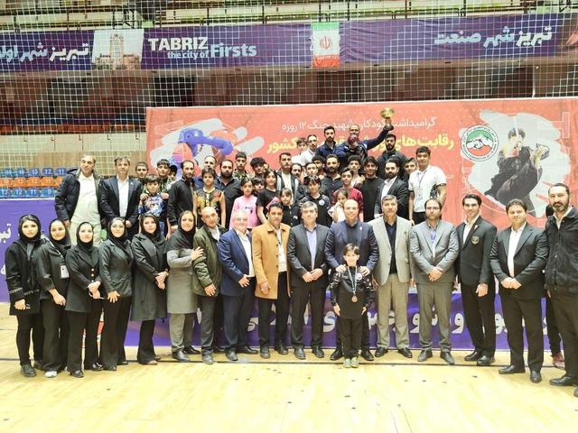 کسب ۱۰ مدال رنگین توسط تیم ووشو آذربایجان شرقی در مسابقات قهرمانی کشور