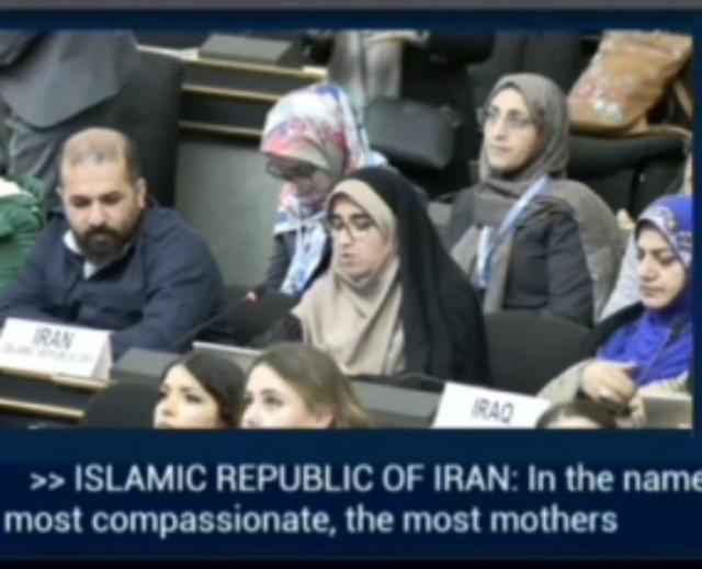 سخنرانی سارا فلاحی در هجدهمین نشست اقلیتهای شورای حقوق بشر/ ایران زادگاه حقوق بشر جهان است