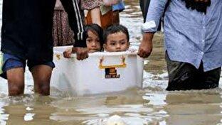 افزایش تلفات سیل اندونزی به ۲۴۸ نفر + فیلم