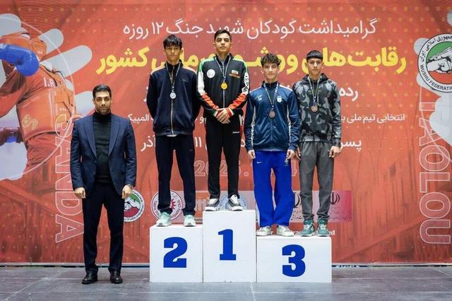 درخشش ووشوکاران قمی در مسابقات انتخابی تیم ملی با کسب۷ مدال رنگارنگ