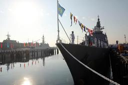 ببینید | تصاویری از الحاق ناو سهند و ناوبندر کردستان به نیروی دریایی ارتش