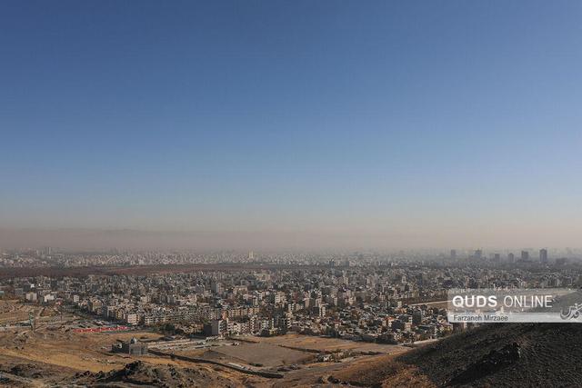 هوای مشهد آلوده است