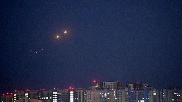 حمله پهپادی روسیه به اطراف پایتخت اوکراین