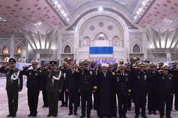 تجدید میثاق فرماندهان نیروی دریایی ارتش با آرمانهای امام خمینی(ره)