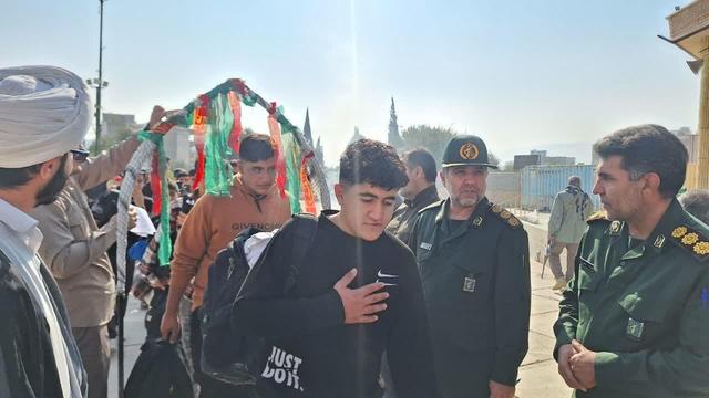 کاروان راهیان نور دانش‌آموزان کازرونی اعزام شد