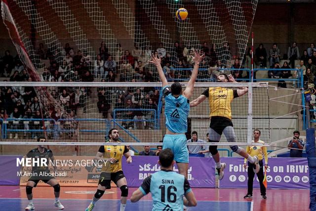 لیگ برتر والیبال ؛ سپاهان اصفهان و شهرداری ارومیه