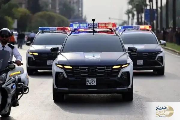 ببینید/ رژه و قدرت‌نمایی پلیس با ماشین‌های جدید