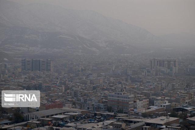 هوای سه شهر قزوین ناسالم است