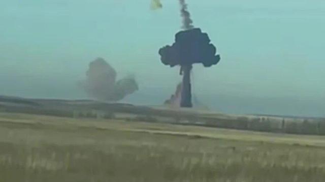 موشک قاره‌پیمای روسیه، هنگام شلیک منفجر شد! +ویدیو