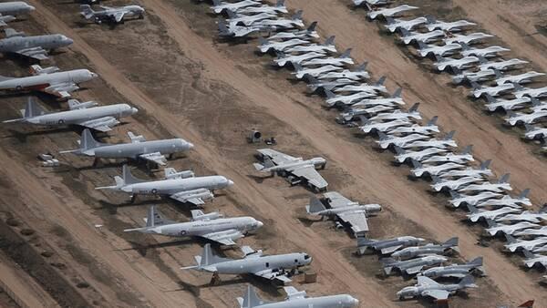 بزرگ‌ترین گورستان هواپیماهای جهان