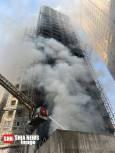 آتش‌سوزی برج ۲۰ طبقه در تهران