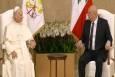 «عون» در دیدار با پاپ: به جهان بگویید که لبنان تسلیم نخواهد شد