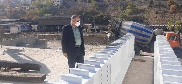 ضرورت رفع موانع در مسیر پروژه پل پلسفید/ نخستین محموله عرشه‌های فلزی به کارگاه پل پلسفید رسید