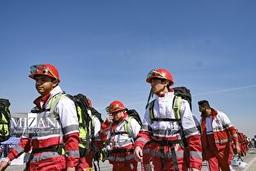 آماده‌باش کامل تیم‌های عملیاتی هلال‌احمر هم‌زمان با ورود سامانه بارشی به غرب و شمال‌غرب کشور