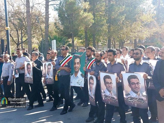 شهیدانه‌ای به پاس جان‌فشانی یک آتش‌نشان