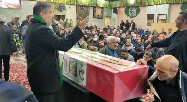 آغاز مراسم تشییع پیکر جانباز سرافراز «قاسم علیزاده» در مشهد